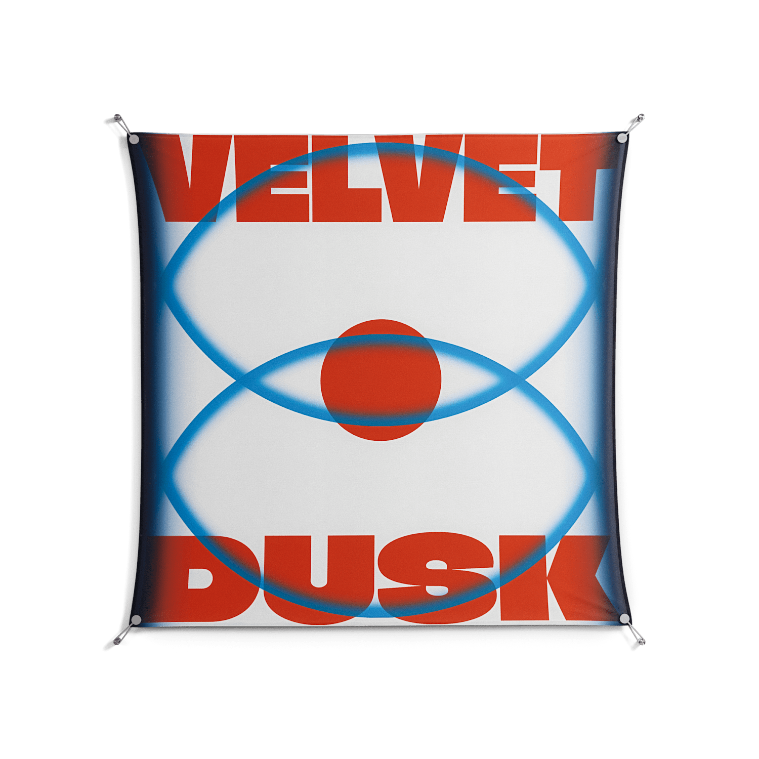 Velvet Dusk - Work On Wall - Oluwasheyi Adebayo - Silver - 140 x 140 cm