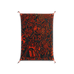 Wottosque Red - Work On Wall - Craig Watkins - Orange - 70 x 100 cm