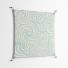 Epic Swirl - Work On Wall - Amy Suther - Silver - 90 x 90 cm