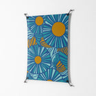 Bellis Bounty Blue - Work On Wall - Amy Suther - Black - 70 x 100 cm
