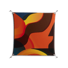Swift - Work On Wall - Rikki Hewitt - Silver - 90 x 90 cm