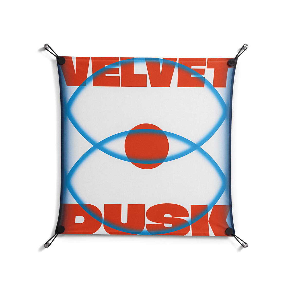 Velvet Dusk - Work On Wall - Oluwasheyi Adebayo - Black - 70 x 70 cm