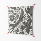 Ode to Summer 4 - Work On Wall - Diana Catchpole - Orange - 90 x 90 cm