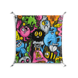 All The Good Guys - Work On Wall - Craig Watkins - Silver - 70 x 70 cm