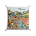 Rocky Mountain - Work On Wall - Wyatt Hersey - Orange - 90 x 90 cm