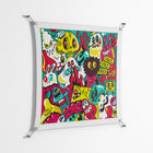 Fridays I'm In Love - Work On Wall - Craig Watkins - Silver - 90 x 90 cm