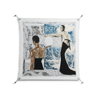 Balance - Work On Wall - Sophie Goudman - Silver - 90 x 90 cm