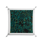 The Green Line - Work On Wall - Craig Watkins - Silver - 70 x 70 cm