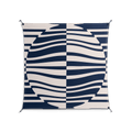 Wave Lens - Work On Wall - Oluwasheyi Adebayo - Black - 140 x 140 cm