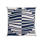 Wave Lens - Work On Wall - Oluwasheyi Adebayo - Black - 140 x 140 cm