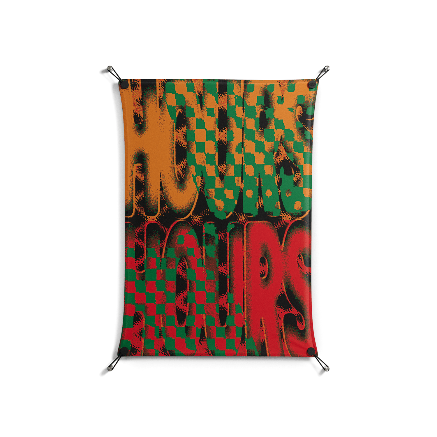 Hours - Work On Wall - Oluwasheyi Adebayo - Black - 70 x 100 cm