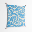 Ocean Flow - Work On Wall - Amy Suther - Orange - 90 x 90 cm