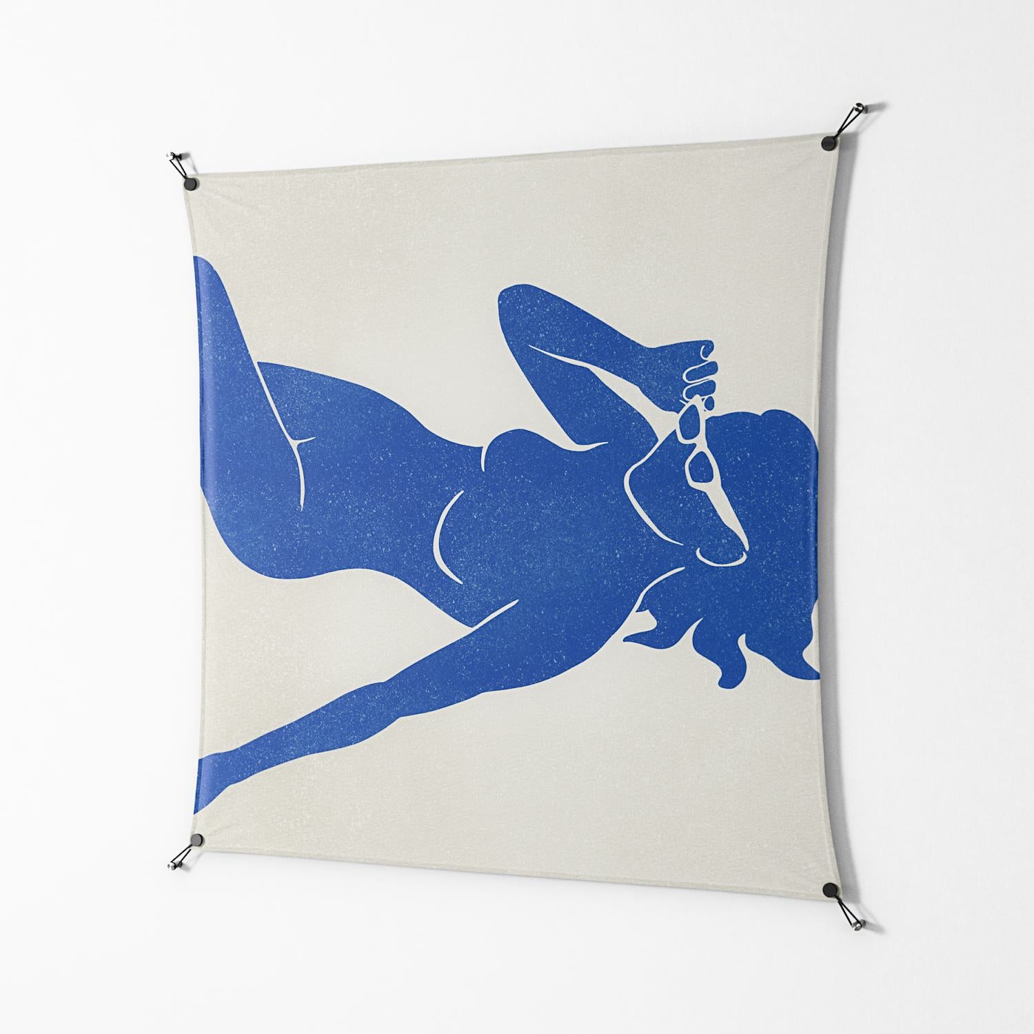 Basking Warmth - Work On Wall - Amy Suther - Black - 140 x 140 cm
