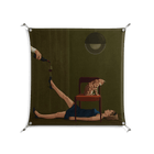 Friday Night Rituals - Work On Wall - Kristin Eriksson - Silver - 90 x 90 cm