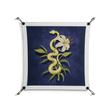 Snake Tigerlily - Work On Wall - Amy Suther - Black - 70 x 70 cm