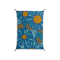 Bellis Bounty Blue - Work On Wall - Amy Suther - Black - 70 x 100 cm