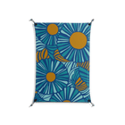Bellis Bounty Blue - Work On Wall - Amy Suther - Black - 70 x 100 cm