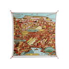 Grand Canyon - Work On Wall - Wyatt Hersey - Orange - 140 x 140 cm