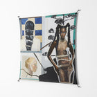 Dreaming With Open Eyes - Work On Wall - Sophie Goudman - Black - 140 x 140 cm