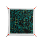 The Green Line - Work On Wall - Craig Watkins - Orange - 90 x 90 cm