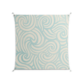 Epic Swirl - Work On Wall - Amy Suther - Silver - 140 x 140 cm