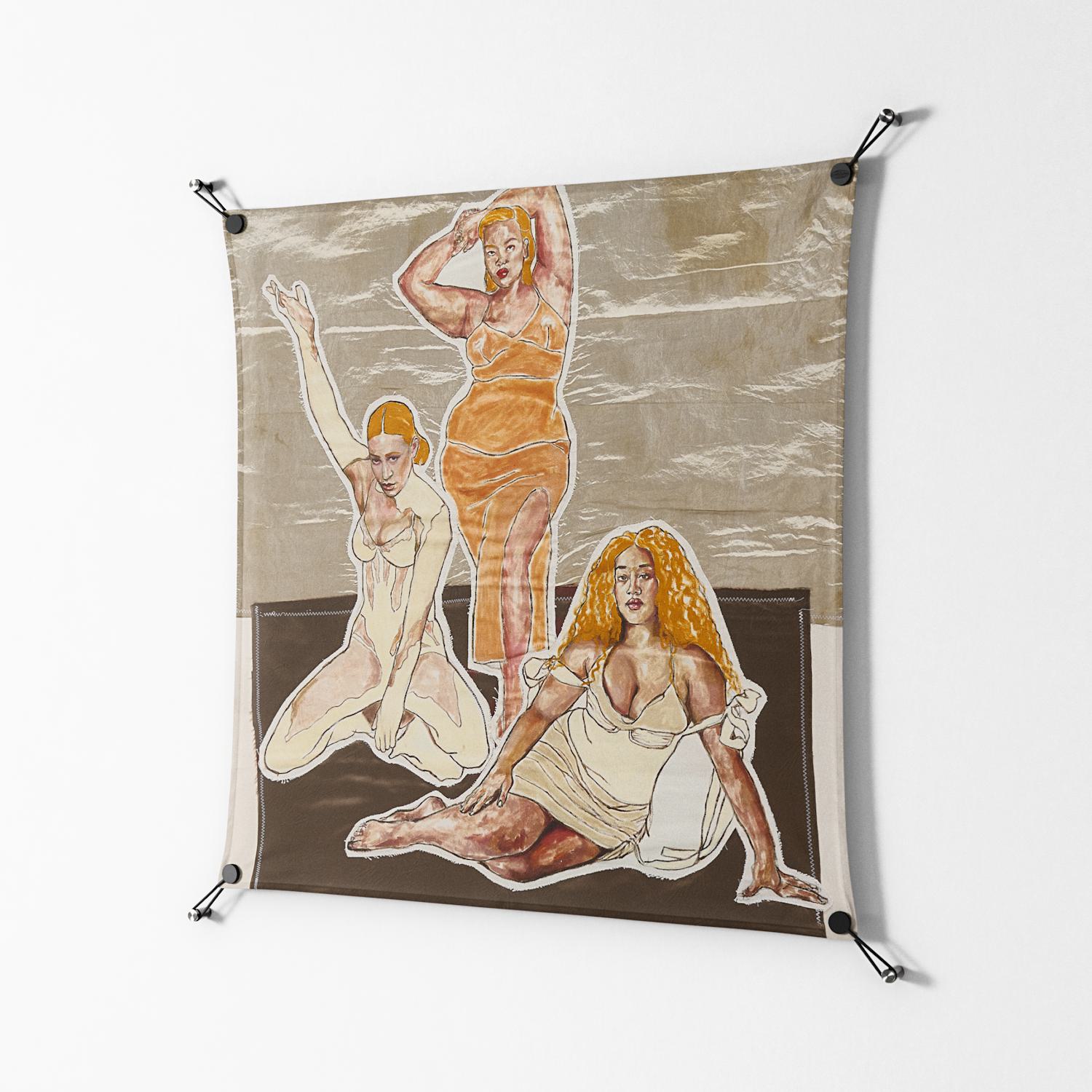 We Are Who We Are - Work On Wall - Sophie Goudman - Black - 90 x 90 cm