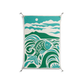 Leaping Fish - Work On Wall - Amy Suther - Silver - 70 x 100 cm