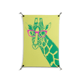 Wise Giraffe - Work On Wall - Amy Suther - Black - 70 x 100 cm