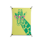 Wise Giraffe - Work On Wall - Amy Suther - Black - 70 x 100 cm