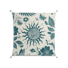 Ode to Summer 6 - Work On Wall - Diana Catchpole - Silver - 90 x 90 cm