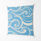Ocean Flow - Work On Wall - Amy Suther - Silver - 140 x 140 cm