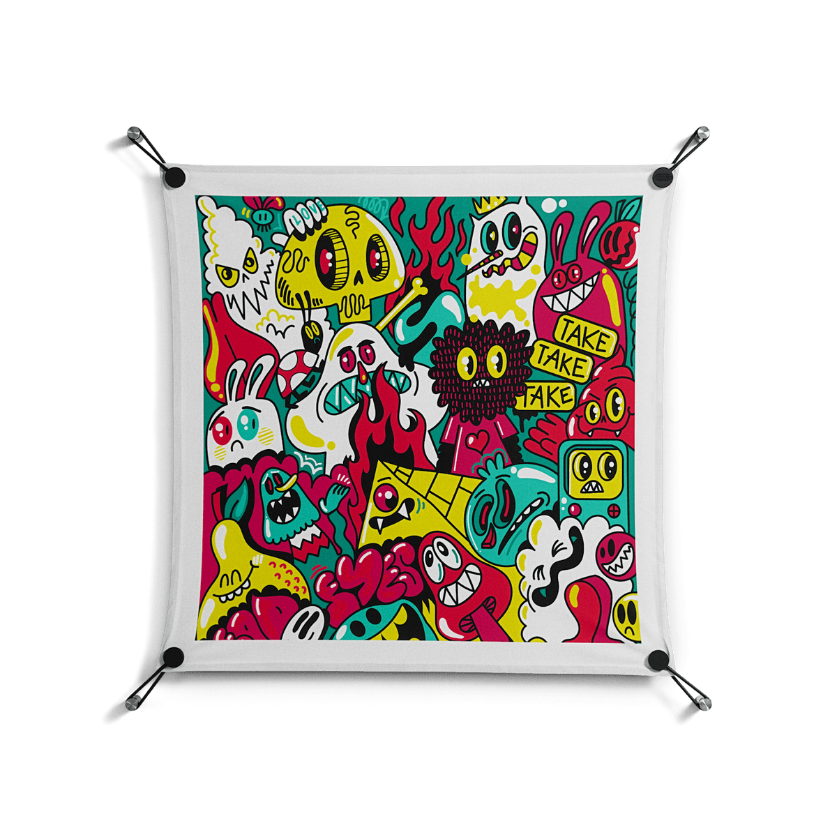 Fridays I'm In Love - Work On Wall - Craig Watkins - Black - 70 x 70 cm