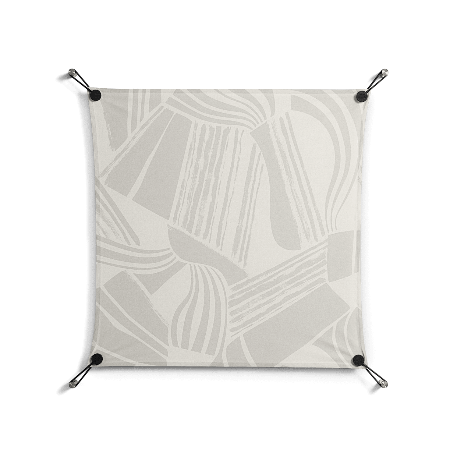Touch the Ground - Work On Wall - Amy Suther - Black - 70 x 70 cm