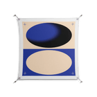 Entrance - Work On Wall - Oluwasheyi Adebayo - Silver - 90 x 90 cm