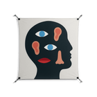 Désordre_Intérieur - Work On Wall - David Vanadia - Black - 90 x 90 cm