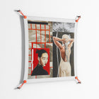 Where We Belong - Work On Wall - Sophie Goudman - Orange - 70 x 70 cm