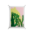 Cactus Sky - Work On Wall - Amy Suther - Silver - 70 x 100 cm