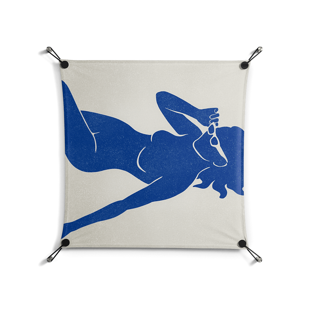Basking Warmth - Work On Wall - Amy Suther - Black - 70 x 70 cm