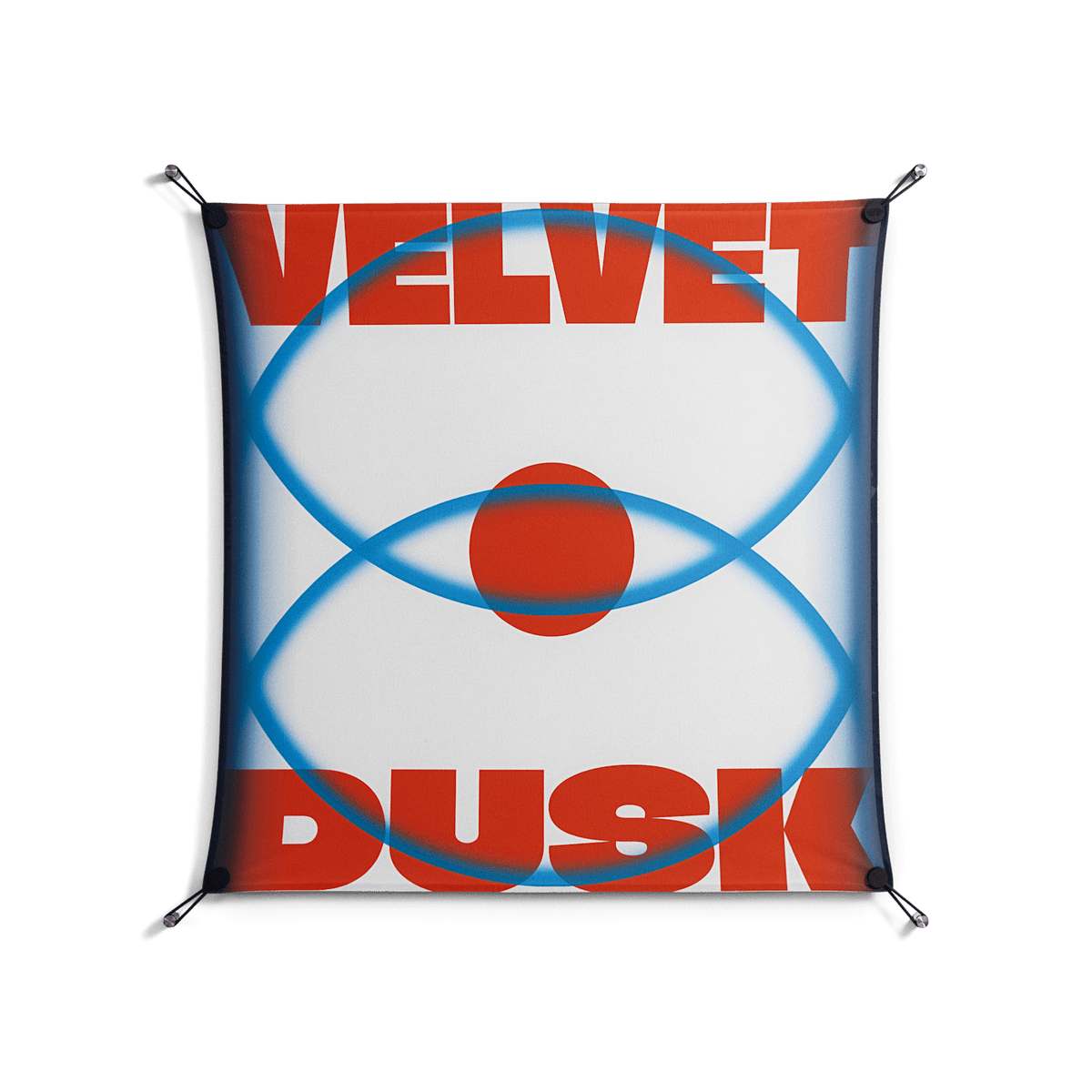 Velvet Dusk - Work On Wall - Oluwasheyi Adebayo - Black - 90 x 90 cm
