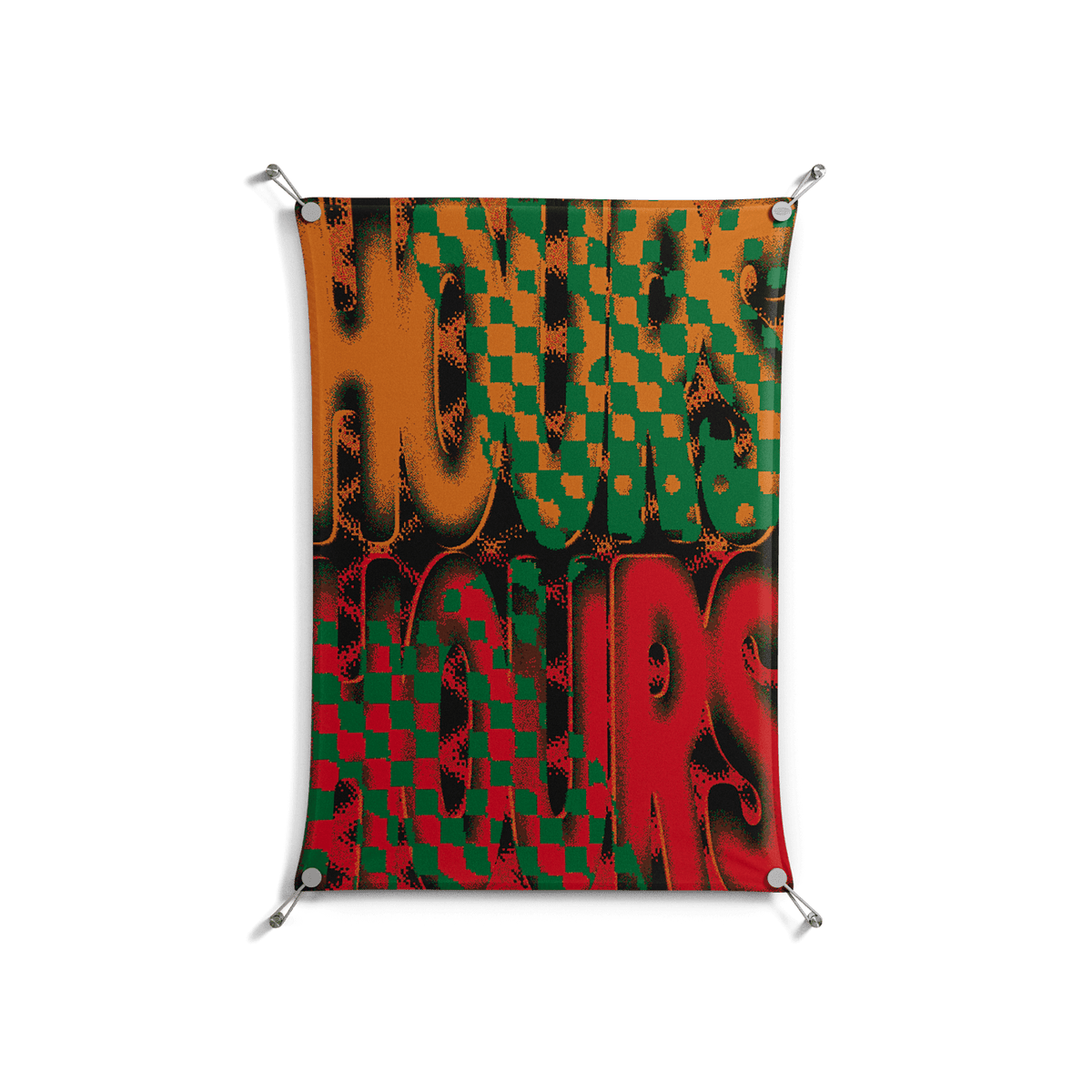 Hours - Work On Wall - Oluwasheyi Adebayo - Silver - 70 x 100 cm