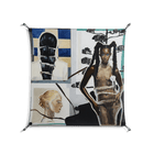 Dreaming With Open Eyes - Work On Wall - Sophie Goudman - Black - 90 x 90 cm