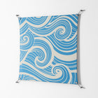 Ocean Flow - Work On Wall - Amy Suther - Silver - 90 x 90 cm