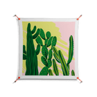 Cactus Sky - Work On Wall - Amy Suther - Orange - 90 x 90 cm
