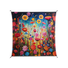 Greatful Meadow - Work On Wall - Nur Rydberg - Black - 140 x 140 cm