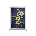 Snake Tigerlily - Work On Wall - Amy Suther - Silver - 70 x 100 cm