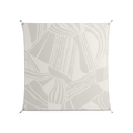 Touch the Ground - Work On Wall - Amy Suther - Silver - 140 x 140 cm