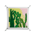 Cactus Sky - Work On Wall - Amy Suther - Silver - 70 x 70 cm