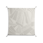 Touch the Ground - Work On Wall - Amy Suther - Silver - 90 x 90 cm