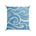 Ocean Flow - Work On Wall - Amy Suther - Black - 90 x 90 cm