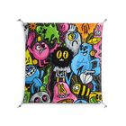All The Good Guys - Work On Wall - Craig Watkins - Silver - 90 x 90 cm